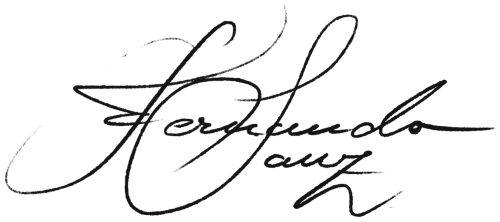 Firma de Fernando Sanz