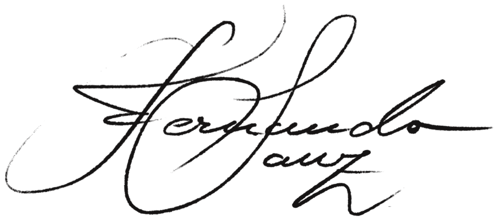 Firma de Fernando Sanz